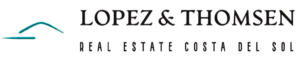 Modern logo mark for Lopez & Thomsen
